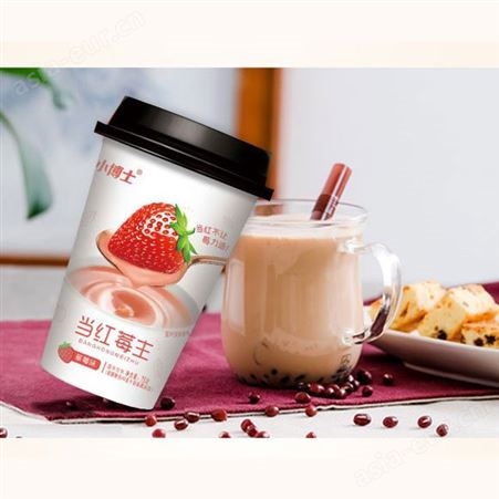 草莓味固体饮料75g果味奶茶杯装冲调饮品方便饮品