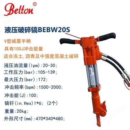 belton贝尔顿混凝土液压破拆工具WP13/BW20S/WS13/WPS15