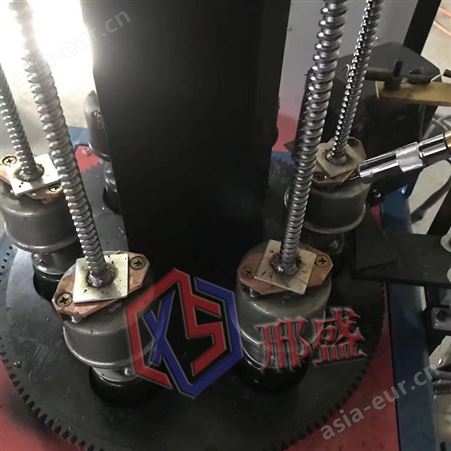 邢盛六工位止水片自动焊接机 三段式止水螺杆自动焊机